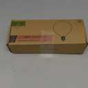 KOR (Pack of 10) G16.5 White Finsh Decorative (E12) Candelabra Base Globe Shape Incandescent 120V G16 1/2 Light Bulbs (15)