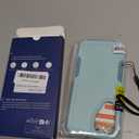 RMOCR Case for Samsung Galaxy A17 5G Phone Cover with Screen Protector+Camera Lens Cover,Military Grade Heavy Duty Shockproof PhoneCase with Wrist Lanyard Strap for Sam A17,Mint Green