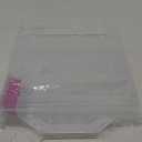 DreamGenius Nail Polish Organizer Case for 48 Bottles with 2 Nail Separators, Double Side Gel Nail Polish Holder with Adjustable Dividers, Clear