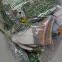 Hoteam 21 Pcs Baby Shower Games Include Baby Sock Hunt Sign and 20 Pair Small Cotton Socks Wooden Table Sign with Holder for Gender Reveal Party Favors(Animal Style) (Safari)