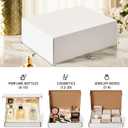 12x9x4 inches Shipping Boxes Set of 20, White Corrugated Cardboard Boxes Literature Mailer Boxes Gift Boxes Small Boxes for Shipping Wrapping Mailing Packaging Small Business