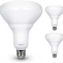 Feit Electric LED BR40 Bulbs, Dimmable, 65W Equivalent, 10 Year Life, 850 Lumens, E26 Base, 5000k Daylight, Flood Lights, Recessed Can Light Bulbs, Damp Rated, UL Listed, 2 Pack, BR40DM/850/10KLED/2