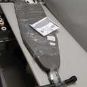 Ironing Board, Compact and Space Saver,Size 13 x 43, Metal Construction Ironing Boards with Extra Thick Heavy Duty Padded, Stable Structure,Skid Feet, Premium Iron Board (Grey)