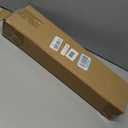 LazBlinds No Drill Cordless Roman Shades for Windows, 24" W x 48" H, White