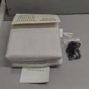 INOVADAY 100% Blackout Curtains for Bedroom, Black Out Curtains 84 Inch Long, Clip Rings Linen Blackout Drapes, Thermal Insulated Room Darkening for Living Room, 2 Panels - Beige,W50xL84