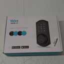 Veise Smart Front Door Lock Set, App Control, Keyless Entry Deadbolt with Lever Handle, Electronic Digital Touchscreen Keypad, Auto Lock, Easy Install, Matte Black (Matte Black)