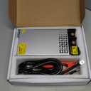 AC to DC 24V 125A 1500W Power Supply,Universal SMPS Switching 110V to 24V Converter Transformer Driver Adapter for DIY,RV,Pump,LED Strip,LCD Monitor(DC24V-62A-1500W)