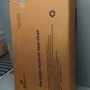 Sportneer Stadium Seats with Back Support: 2.5'' Thick Comfy Cushion 6 Adjustable Angle Bleacher Seat with Armrest - 2 Large Pockets, 2 Cup Holders Stadium Chair for Sport Events Concerts Parks (Black, 2 Pack)