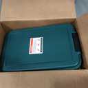 IRIS USA Remington Dog Food Storage Container, 30 lbs, 11 lbs, Airtight, Stackable, Wheels, Food Storage, Treat Box, 2-Cup Scoop