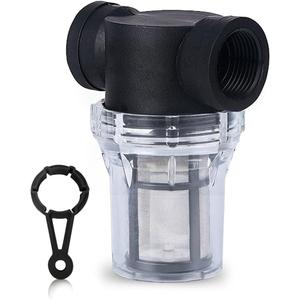 1Pcs 1 inch Inline Mesh Strainer,Water Pump Filter Irrigation High Flowing Pipeline Filter Garden Interface Strainer,Fits for RV Water Tank Pressure Washer Outdoor Hose(80 mesh)