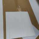 VECELO Small Mobile Standing Desk 24 Inch, Adjustable Height Portable Stand Up Desk with Wheels Computer Workstations, Rolling Laptop Cart, Oak (2 Separate Panel)