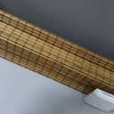 UNISHADES Cordless Bamboo Roman Shades for Windows, Blinds Size (34.5" W 64" H) Colour (Highfield Teak)