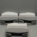 MINTWOOD Design 3-Pack Storage Baskets for Shelves, Playroom and Classroom, Book Basket, Decorative Storage Cube Bins, Woven Closet Organizers, Pantry and Shoe Organizer, 3-Tone Grey