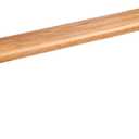 Wooden Bench Indoor  Rustic Farmhouse Narrow Entryway Bench with Slim Skinny Design, Natural Solid Wood, Perfect for Dining Room, Bedroom, or End of Bed, 31.5in Length