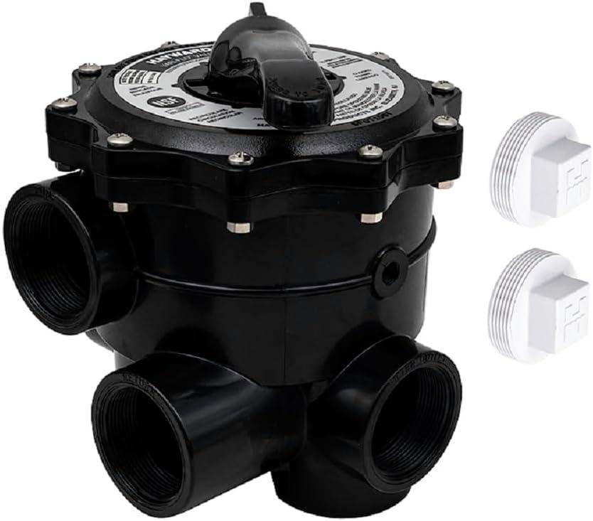 Hayward SP0715ALL VariFlo Side-Mount Control Value, Black