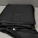 Explore Land Dog Crate Cover Heavy Duty Polyester Pet Kennel Sunshade Universal Fit for 36 inches Wire Cage (Black)