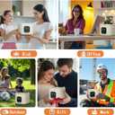 Electric Lunch Box for Adults Woman,Cordless Electric Lunch Box for Youth,Rechargeable Portable Food Warmer 800ml Inner Container,Waterless Heating Fast Heating Lunchbox,Digital Display
