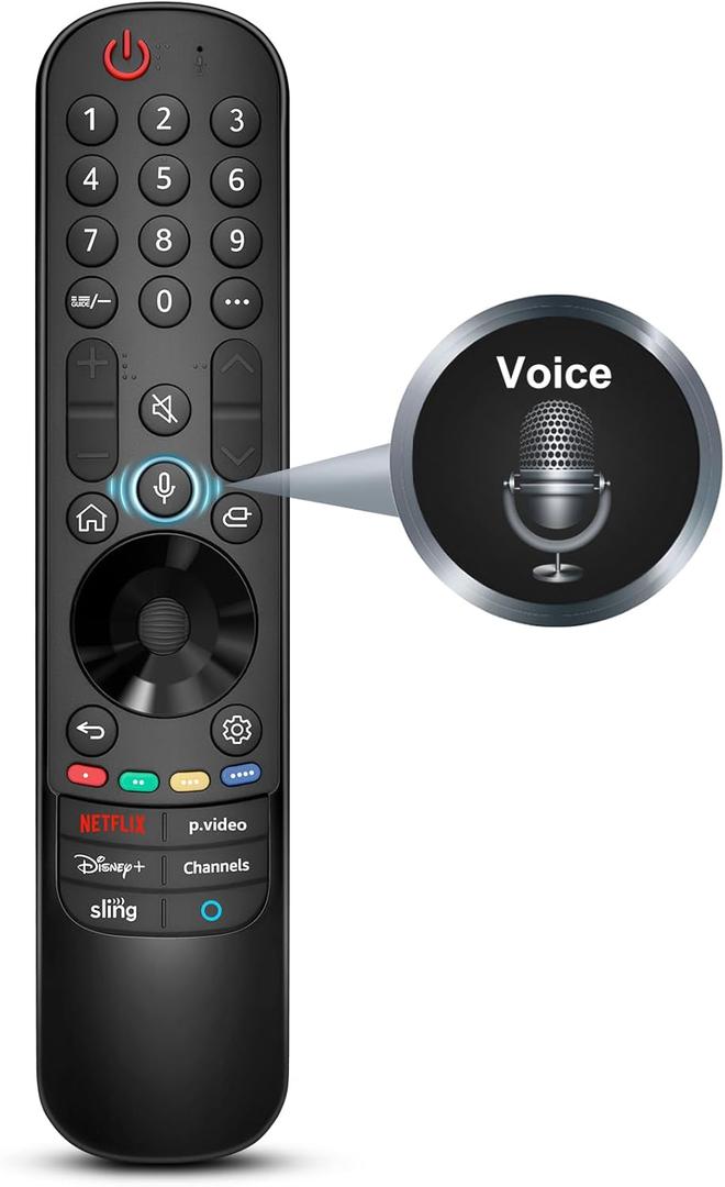 Replacement Magic Remote Control for LG-TV-Remote for All LG Smart UHD, OLED, QNED, NanoCell Series TVs with Voice Function