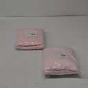 American Baby Company 2 Pack Heavenly Soft Chenille Fitted Crib Sheet 28" x 52", Warm and Cozy Neutral Chenille Sheet, Pink, for Boys and Girls, Fits Crib and Toddler Bed mattresses