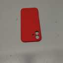 Vooii Compatible with iPhone 16 Plus Case, Liquid Silicone Upgrade [Camera Protection] [Soft Anti-Scratch Microfiber Lining] Shockproof Phone Case for iPhone 16 Plus 6.7 inch - Red