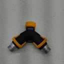Melnor EZ-Flow 2-Way Hose Valve, Lever Design