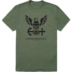 Rapiddominance Basic Licensed Military Tees (X-Large, Olive)