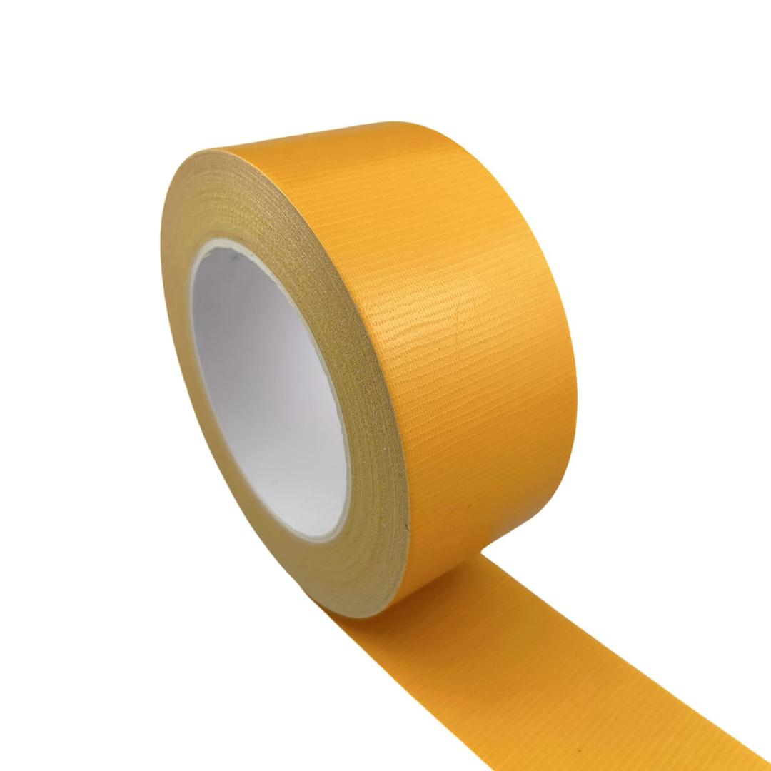 Multi-Purpose Duct Tape 2 Inch x 33 Yards, Heavy Duty, Waterproof, Great for Repairs, Packaging, Arts Crafts and DIY Projects (Yellow)
