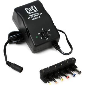 Hosa ACD-477 Universal Power Adapter, Selectable up to 12 VDC 1200 mA