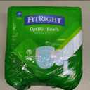 FitRight Extra+ Adult Diapers, Disposable Incontinence Briefs, Leak-Proof Diaper, Absorbent Briefs for Men and Women, Maximum Protection, Large, 44  56 in, 20 Briefs per Bag