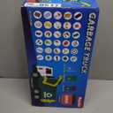 JOYIN Large Friction Powered Garbage Truck Toy Set, Includes Dumpster, Trash Bins, and Learning Cards for Kids, Boy Toys Birthday Gift for Boys Girls Kids Toddler Gift of Easter Basket Stuffers (Green)