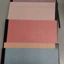 Fuutreo 8 Pcs 8.5'' x 11'' Colored Legal Pad 50 Sheets Per Writing Pads Narrow Ruled Notepad Perforated Writing Notepad Office Supplies for College Office Business (Vintage Color)