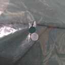 Kasper Women's 3/4 Sleeve Knot Front Top (X-Large, Evergreen)