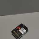 ORIFANTOU 7PCS Metal DND Dice Set with Box, Debris RPG Black Gold D and D Dice for use with D&D Tabletop Games Role Playing Game Polyhedral Dice Set D20 D12 D10 D8 D6 D4