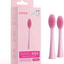 Ordo Squishmallows 2 Replacement Brush Heads for Battery Toothbrush, Soft Bristles, Gift for Kids Aged 4 Years and Up, Auggie