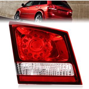 Inner Tail Lights Compatible with Dodge Journey 2011-2020 Rear LED Taillights Assembly Left Driver Side Tail Lamp Replace 68078517AD 68078517AE