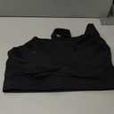 RUNNING GIRL Sports Bra for Women, Molded Cup Strappy Running High Impact Sports Bra with Sewn in Pads L