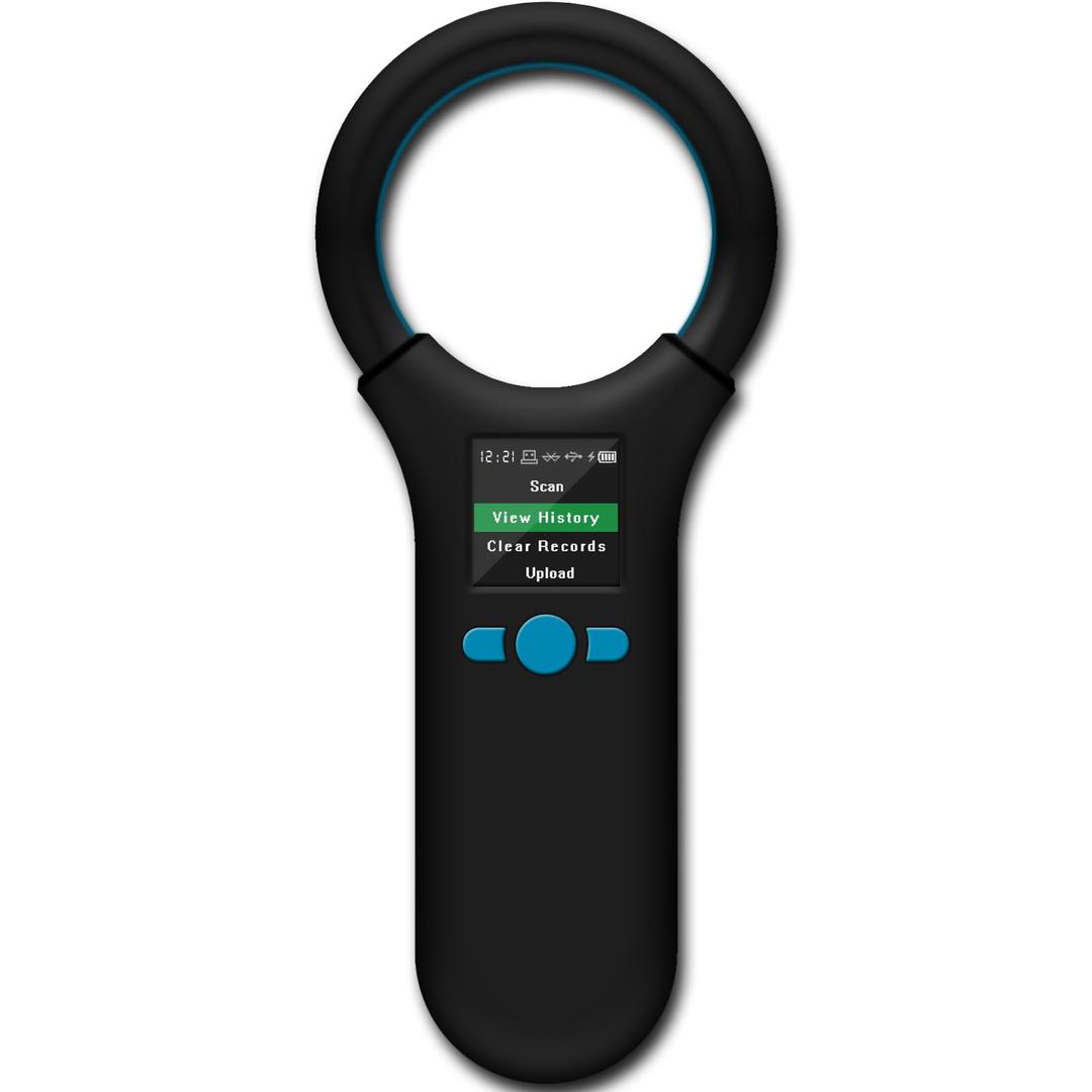 Smoostart Multifunction Bluetooth Microchip Scanner, Pet Microchip Reader with Latest Operating System, FDX-B/EMID 500 Records Data History Locally Available Or Upload to PC/Cell Phone/PAD
