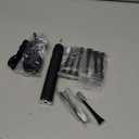 Aquasonic Black Series Ultra Whitening Toothbrush  ADA Accepted Electric Toothbrush- 8 Brush Heads & Travel Case  40,000 VPM Electric Motor & Wireless Charging - 4 Modes w Smart Timer