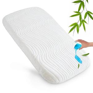 Travel Crib Mattress Pad 42' X 24' Compatible with Baby Bjorn, Guava Lotus and Dream on Me Travel Crib Light Playard, Waterproof Replacement Bassinet Mattress with Removable & Washable Mattress Cover