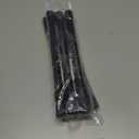 2 x Spring Tension Rod, Goowin Small Tension Rod, 5/8" Diameter No Drilling Expandable Short Tension Rods Spring Rods, Tension Rods for Closet, Cupboard, Hanging Clothes, Black, 3 Pack (10-15.7 inch)