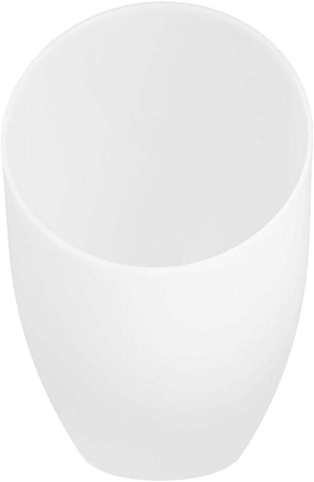 Horseshoe Lamp Shade Replacement Cover for Floor Lamp Decorative Plastic Light Shade Easy to Install Compact Design for Home Decor (13.00X8.50X8.50CM, White 1)