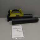 Leaf Blower for Dewalt 20V Battery, 450CFM Electric with 130MPH,Copper Motor, Cordless Handheld for Lawn Care, Yard (Battery Not Included) (Green)