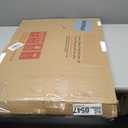 LOAAO 20"X28" LED Bathroom Mirror Black Framed, Anti-Fog, Dimmable, Lighted Bathroom Vanity Mirror for Wall, Memory Function, Tempered Glass