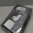 4 pack 60" Clear Garment Bags for Hanging Clothes, Suit Bags for Closet Storage, Clothing Storage, Garment Bags for Travel Covers with 4" Gussets for Coats, Jackets, Shirts, Dresses & Sweater, Black