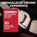 FREESOO Car Seat Covers Faux Leather Universal Fit, Black-Beige, Full Set
faux nappa leather seat covers, waterproof breathable, full set lumbar support, front rear covers, fit sedans suvs pickups