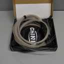 CHINLY Fiber Optic Whip, LED Light Whip for Dancing, with 40 Color Effect Mode and 360Swivel, Rave Accessories for Parties, Light Shows, EDM Music Festivals, Unique Gifts for Girlfriend,Girl,Wife (Battery Powered)