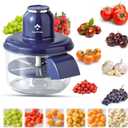 Automatic Grape Peeler Machine, Electric Garlic & Cherry Tomato Peeler Skin Remover Tool for Small Fruits