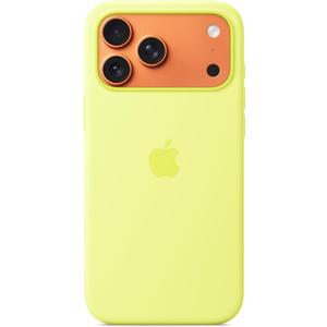 Apple iPhone 17 Pro Max Silicone Case with MagSafe and Camera Control: Lightweight Phone Case, Wireless Charging Compatible, Smooth Matte Finish; Neon Yellow