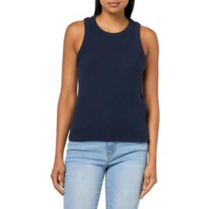 Dockers Women's Rib Tank Slim Fit with Loft Knit, Navy Blazer, X-Large 