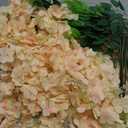 12 Pack Champagne Wisteria Hanging Flowers Garland, 3.77 Feet Artificial Flower Vines, Fake Wisteria, Artificial Vines Hanging Garland for Backdrop Outdoor Yard Garden Decor